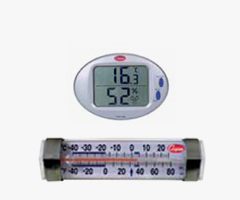 Digital-analog thermometers